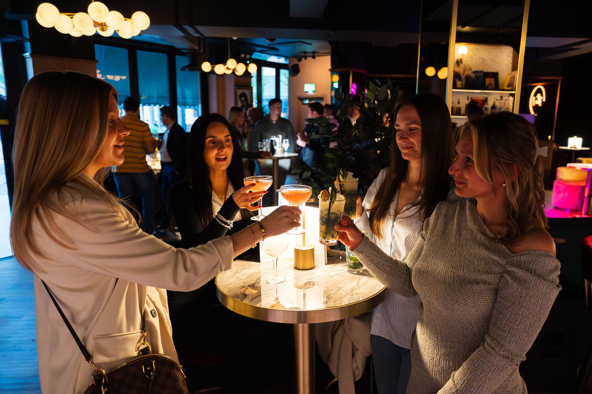 The bar at The 1 Bar